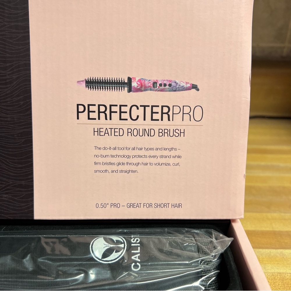 Calista Perfecter Pro Heated Round Brush New in Box 0.5” Barrel - Picture 4 of 5